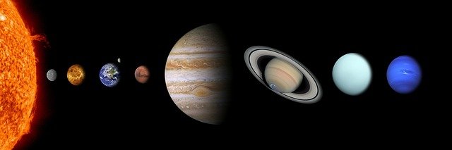 Bild Solar System von Pixabay